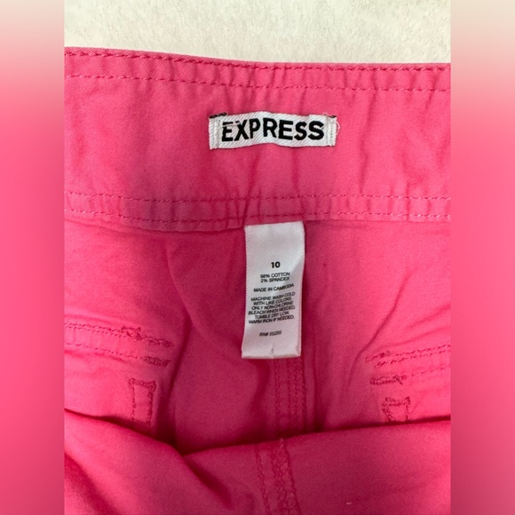 Express Pink 3” Shorts woman’s 10 - Picture 3 of 4